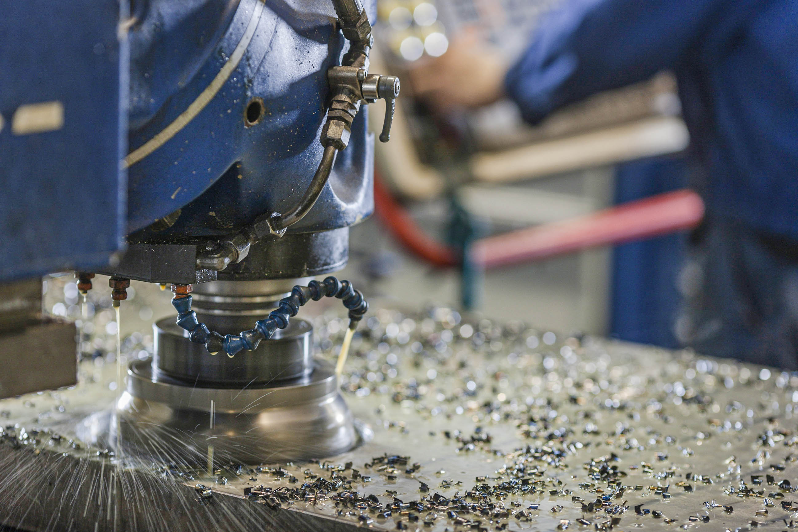 Fräser eines CNC Kreuzbett-Fräswerks